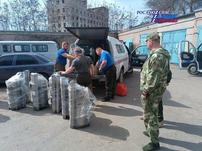 Была организована и произведена очередная доставка гуманитарного груза для российских военных на передовую ГлавнаяНовости